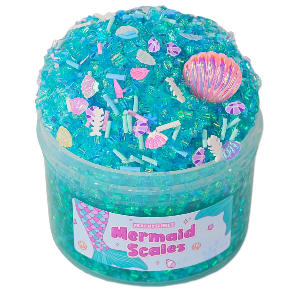 Peachybbies Mermaid Scales Slime